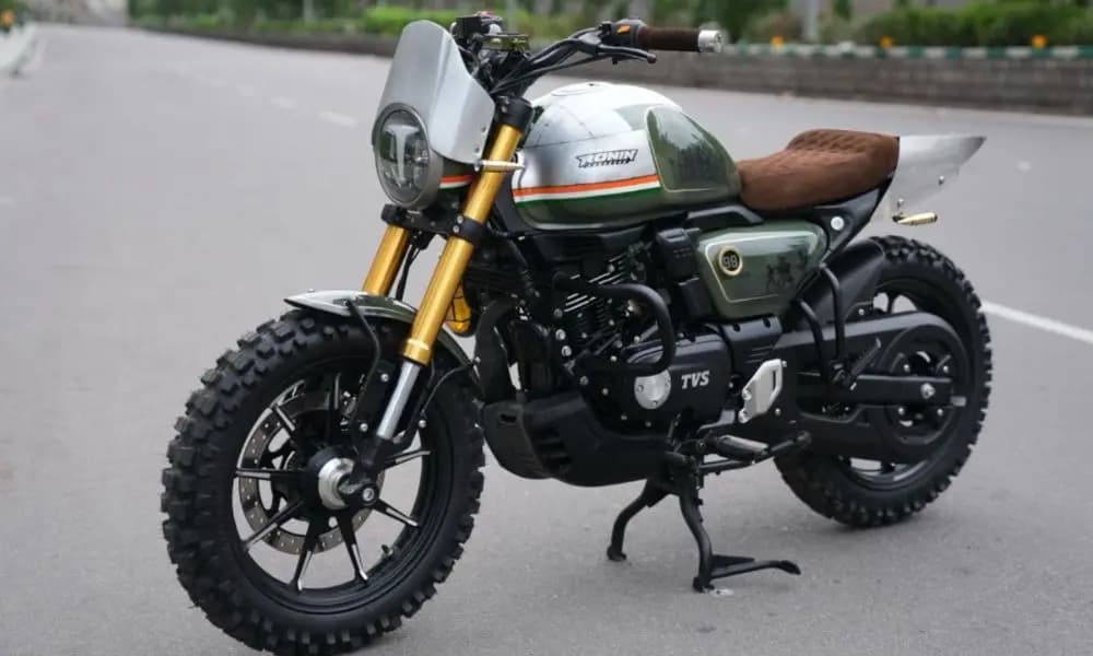 Motomall TVS Ronin Parakram Edition Unveiled to Honor Kargil Vijay Diwas