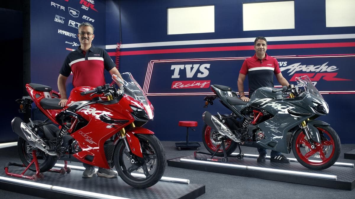 Motomall Revving Up: The Redesigned TVS Apache RR310 Makes Its Mark at Rs 2.75 Lakh