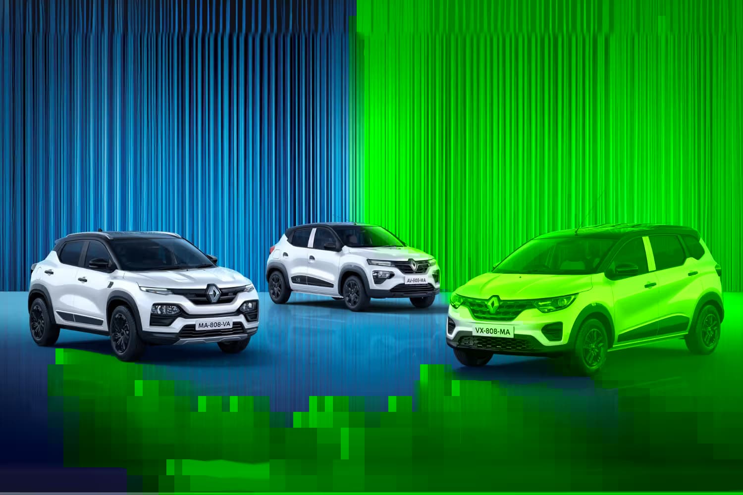 Motomall Renault Unveils the Night & Day Editions of Kiger, Triber, and Kwid: Limited-Edition Charm