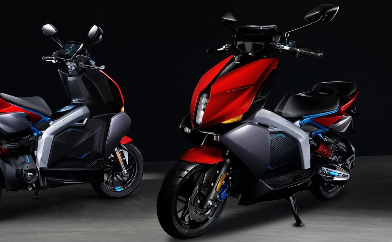 Motomall TVS New Electric Scooter TVS X Launched at 2.49 Lakhs