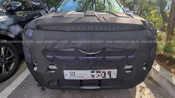 Motomall Newly Spotted Hyundai Creta Facelift Embracing Exter-Inspired Design